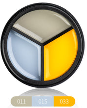 Load image into Gallery viewer, Solid Cream Gel Polish - 3 in 1 - Stone Grey/Slate/Deep Yellow
